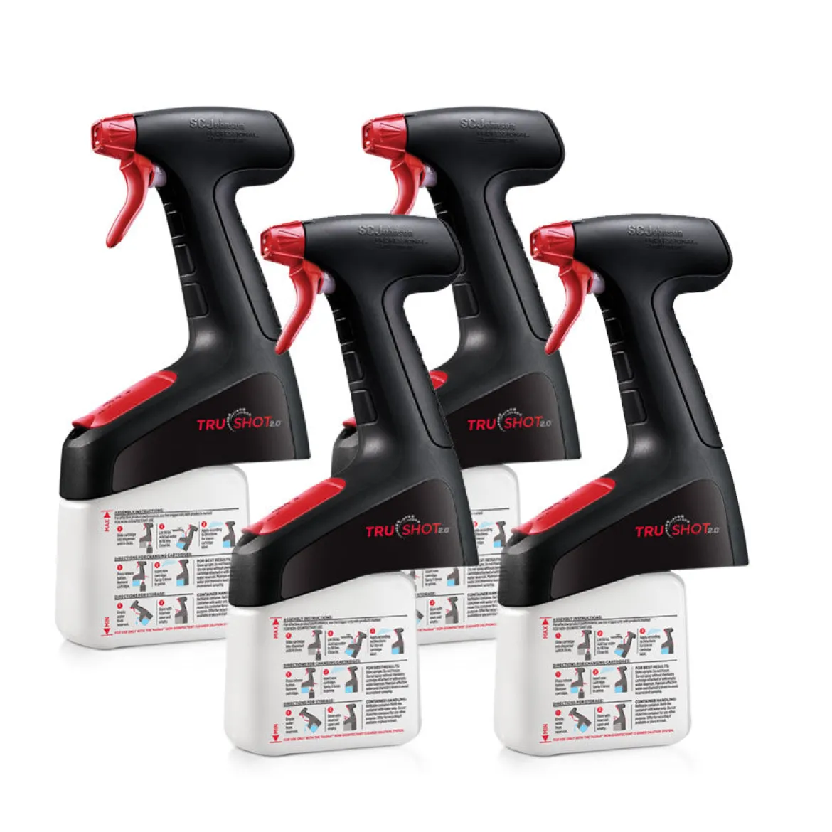 TruShot 2.0™ Mobile Dispensing System Sprayer - Case of 4
