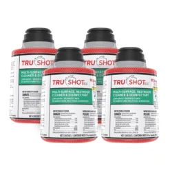 TruShot 2.0™ Multi-Surface, Restroom Cleaner & Disinfectant (10 oz Cartridges) - Case of 4