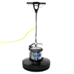 Trusted Clean Commercial Floor Stripping & Polishing Package w/ Floor Buffer, Solution Tank, Pads & Chemicals