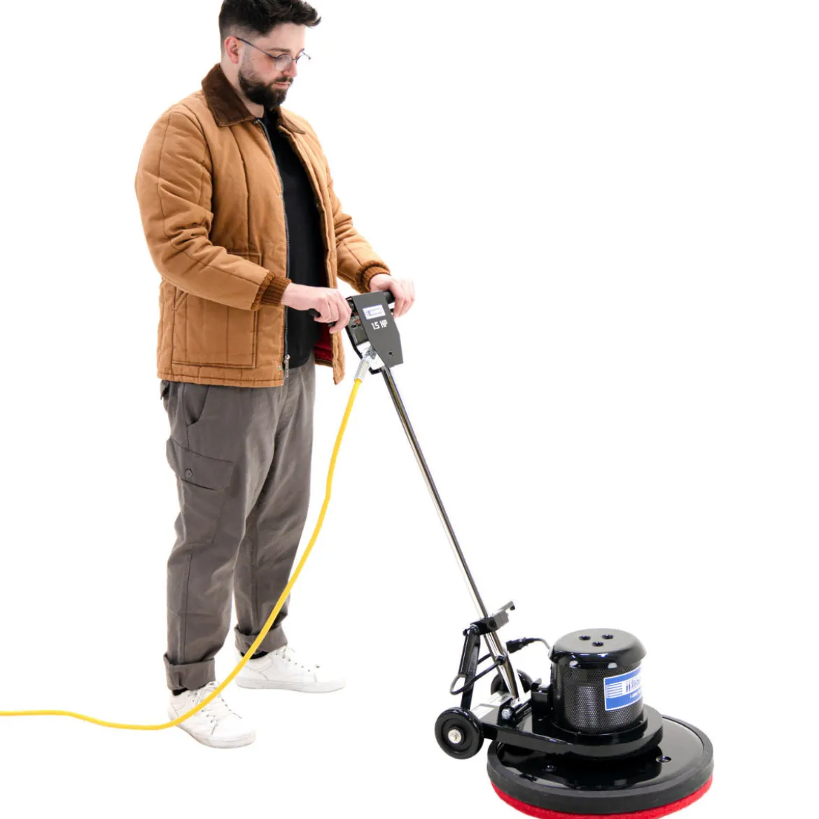 Trusted Clean 20" Dual Speed Floor Buffer w/ Pad Driver (180 & 320 RPM)