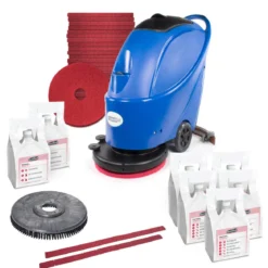 Trusted Clean 'Dura 20' Auto Scrubber Complete Floor Cleaning Package