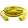50' Twist Lock Electrical Cord for Trusted Clean Carpet Extractors
