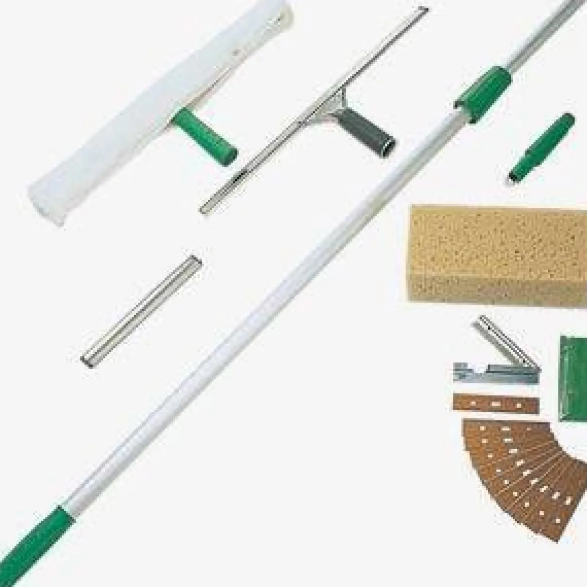 Unger® 8' Basic Start-Up Window Cleaning Kit - 7 Piece
