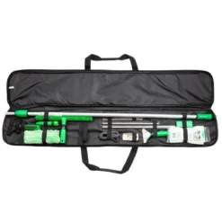 Unger® ErgoTec® Professional Window Cleaning Kit - 15 Piece Set w/ T-Bar & Microfiber Rags