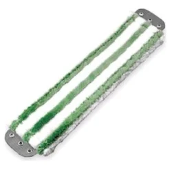 Unger® 16" x 5" Green Flat Tabletop Microfiber Mops - Pack of 5