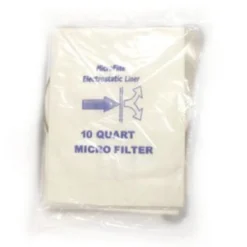 Universal 10 Qt. Backpack Vacuum Replacement Bags - Pack of 10