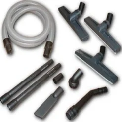 Universal 1.5" Wet Dry Vacuum 10 Piece Tool Kit (10' Hose, Wand, Dry & Wet Recovery Tools)