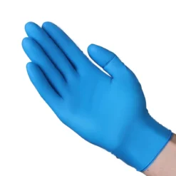 Vguard® 4.0 Mil Blue Powder-Free Nitrile Chemo Exam Gloves (M - XL Sizes Available) - Box of 100