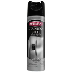Weiman Stainless Steel Cleaner And Polish (17 oz. Aerosol Can) - Case of 6