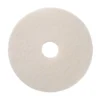 15" White Floor Buffing & Polishing Pads - Case of 5