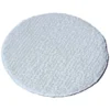 13" White Low Profile Wood Floor Buffing & Carpet Scrubbing Bonnet