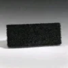 4.5" x 10" Black Handheld Utility Strip Pads - Case of 20