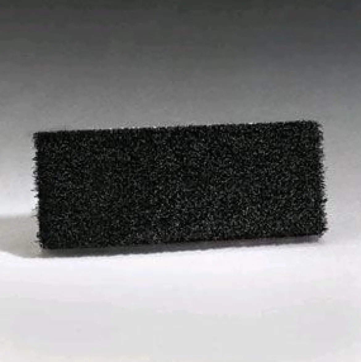 4.5" x 10" Black Handheld Utility Strip Pads - Case of 20