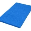 14" x 24" Blue Medium Duty Cleaning & Scrubbing Floor Pads - Case of 5