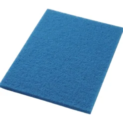 14" x 28" Blue Medium Duty Floor Scrubbing Pads - Case of 5