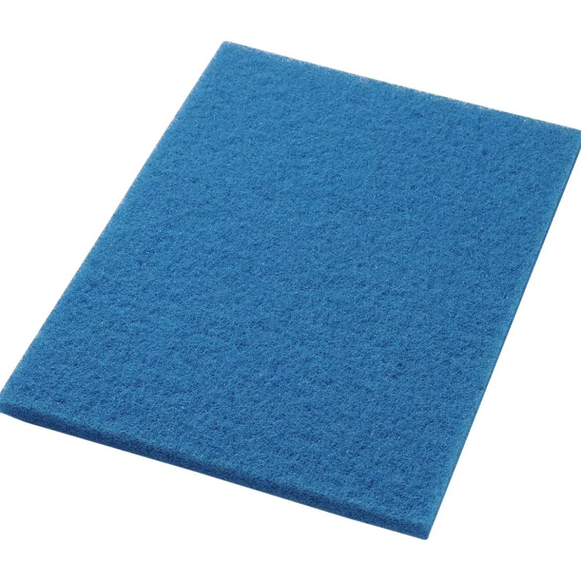 14" x 28" Blue Medium Duty Floor Scrubbing Pads - Case of 5