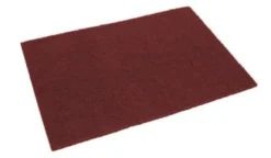 14" x 20" Maroon Eco-Prep 'EPP' Chemical Free Floor Finish Removal Pads - Case of 10