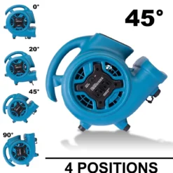Xpower® Mini Air Mover (1/4 HP) - 925 CFM
