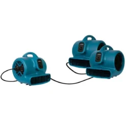Xpower® P-600A Industrial Drying Air Mover Fan (1/3 HP) - 2,600 CFM