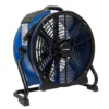 Xpower® #X-48ATR High Temp Sealed Motor Axial Fan w/ Built-In Power Outlets & 3-Hour Timer (1/3 HP) - 3,600 CFM