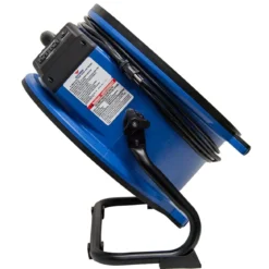 Xpower® #X-48ATR High Temp Sealed Motor Axial Fan w/ Built-In Power Outlets & 3-Hour Timer (1/3 HP) - 3,600 CFM
