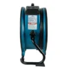 Xpower® #X-47ATR Industrial Sealed Motor Axial Air Mover w/ Built-In Power Outlets & 3-Hour Timer (1/3 HP) - 3,600 CFM