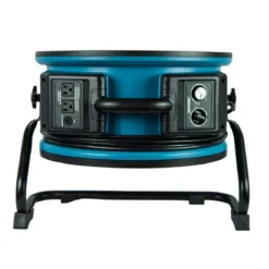 Xpower® #X-47ATR Industrial Sealed Motor Axial Air Mover w/ Built-In Power Outlets & 3-Hour Timer (1/3 HP) - 3,600 CFM