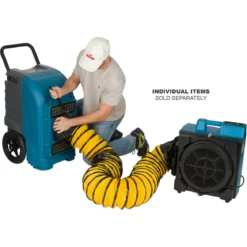 Xpower® XD-125 Commercial Dehumidifier (15.5 gallons per day) - 235 CFM