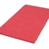 12" x 18" Red Rectangular Floor Buffing & Spacer Pads - Case of 5
