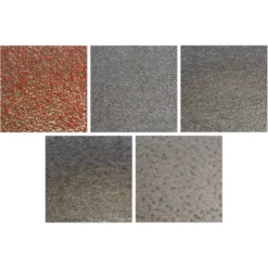 14" x 20" Square Scrub Standard Sandpaper Sheets (20 - 100 Grit) - Case of 20