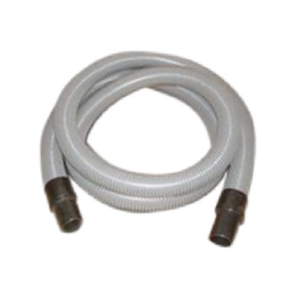 1.5" x 20' Universal Wet/Dry Vacuum Hose w/ Black Cuffs
