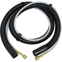 1.25" x 15' Vacuum Hose w/ 1.5" Straight Cuffs & Solution Line Set (Refurbished)