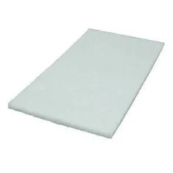 14" x 28" White Floor Polishing Pads - Case of 5