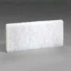 4.5" x 10" White Handheld Utility Scrub Pads - Case of 20